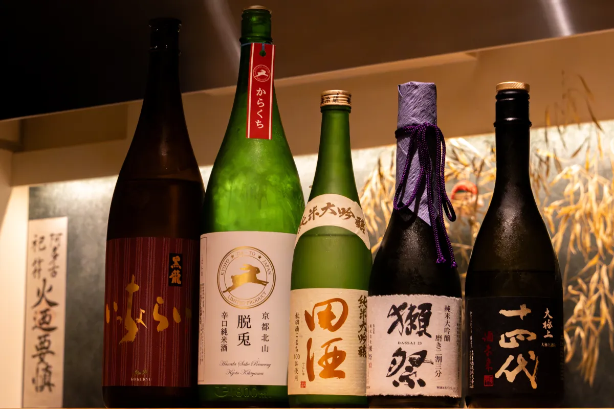 寿司とともに<br>楽しむ日本酒
